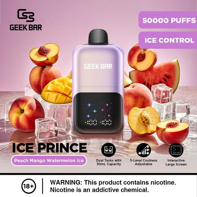 Geek Bar Ice Prince 50000 Puffs Disposable Vape