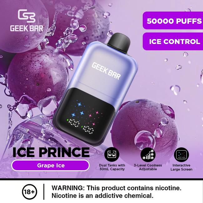 Geek Bar Ice Prince 50000 Puffs Disposable Vape