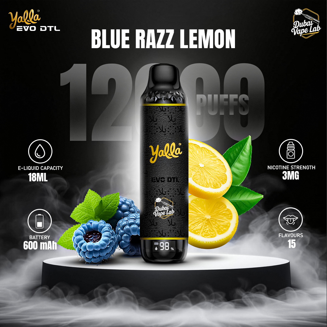 Yalla EVO DTL 12000 Puffs Disposable Vape
