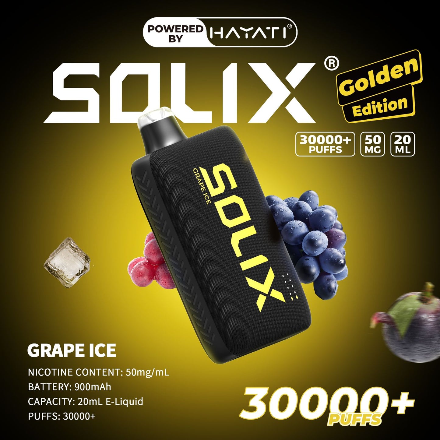 Hayati Solix 30000 Puffs Disposable Vape in Dubai
