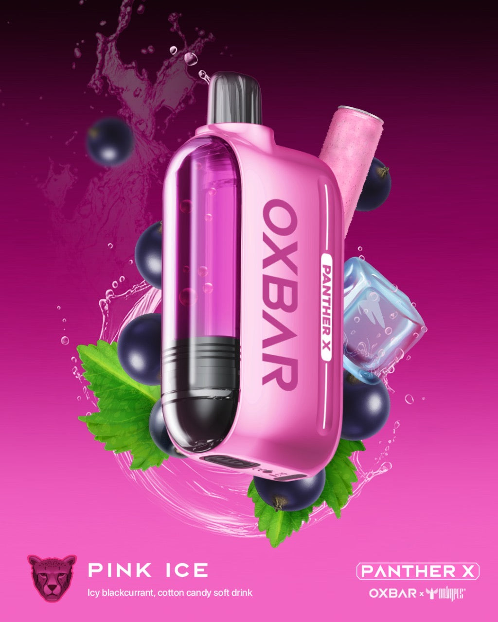 Dr Vapes Oxbar Panther X 50,000 Puffs Disposable Vape