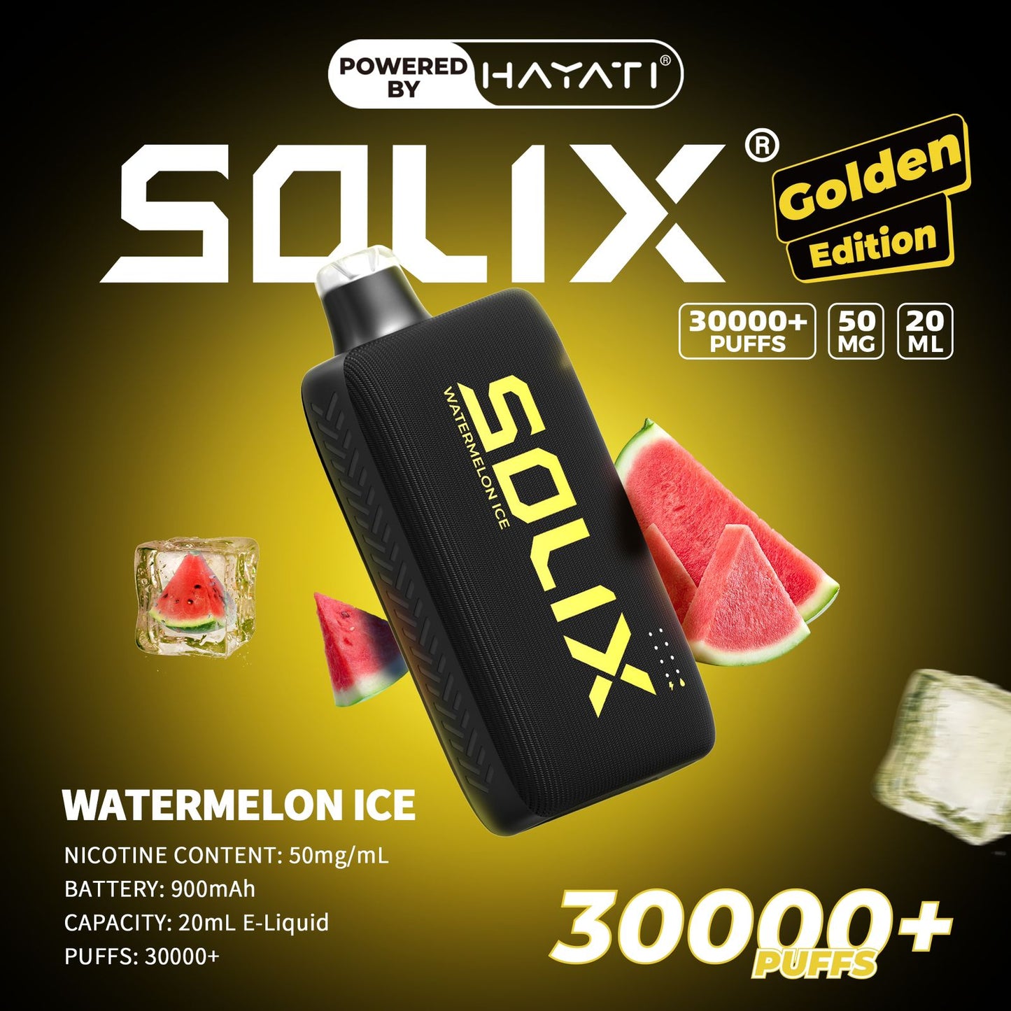 Hayati Solix 30000 Puffs Disposable Vape in Dubai