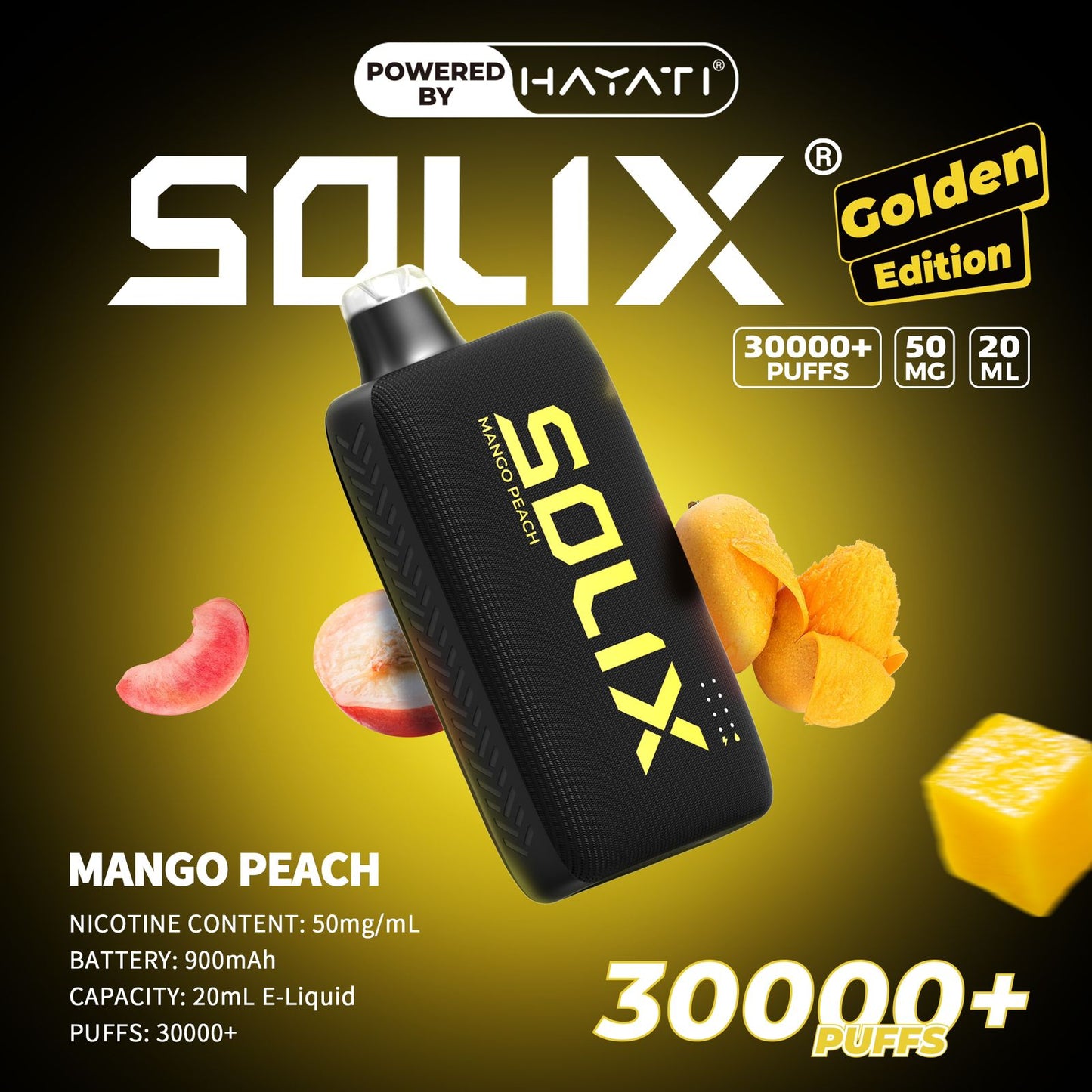 Hayati Solix 30000 Puffs Disposable Vape in Dubai