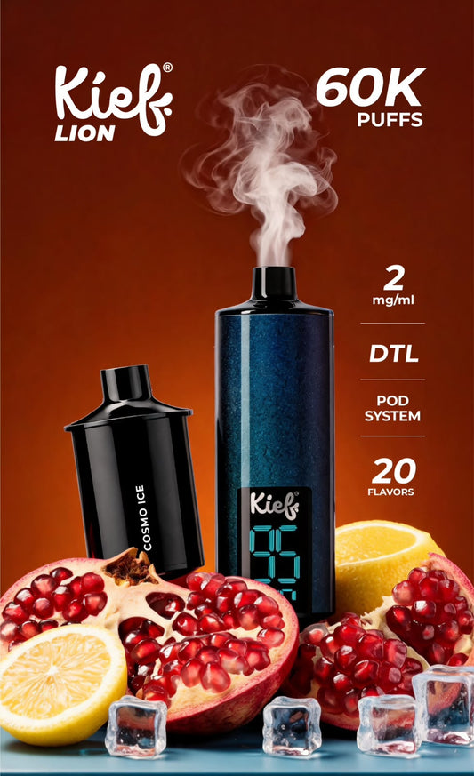 Kief Lion 60000 Puffs Pod System Disposable Vape