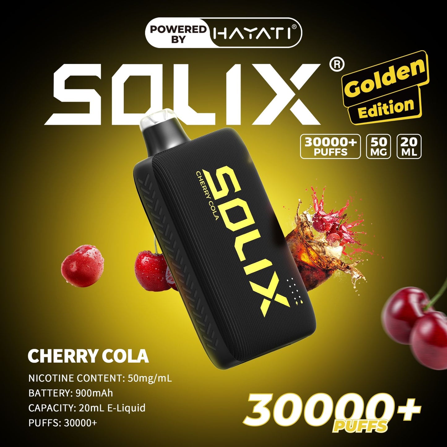 Hayati Solix 30000 Puffs Disposable Vape in Dubai