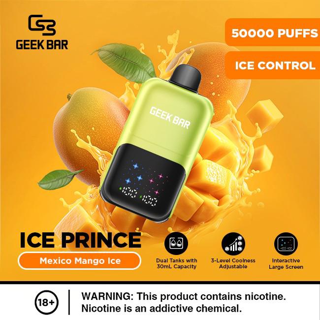 Geek Bar Ice Prince 50000 Puffs Disposable Vape