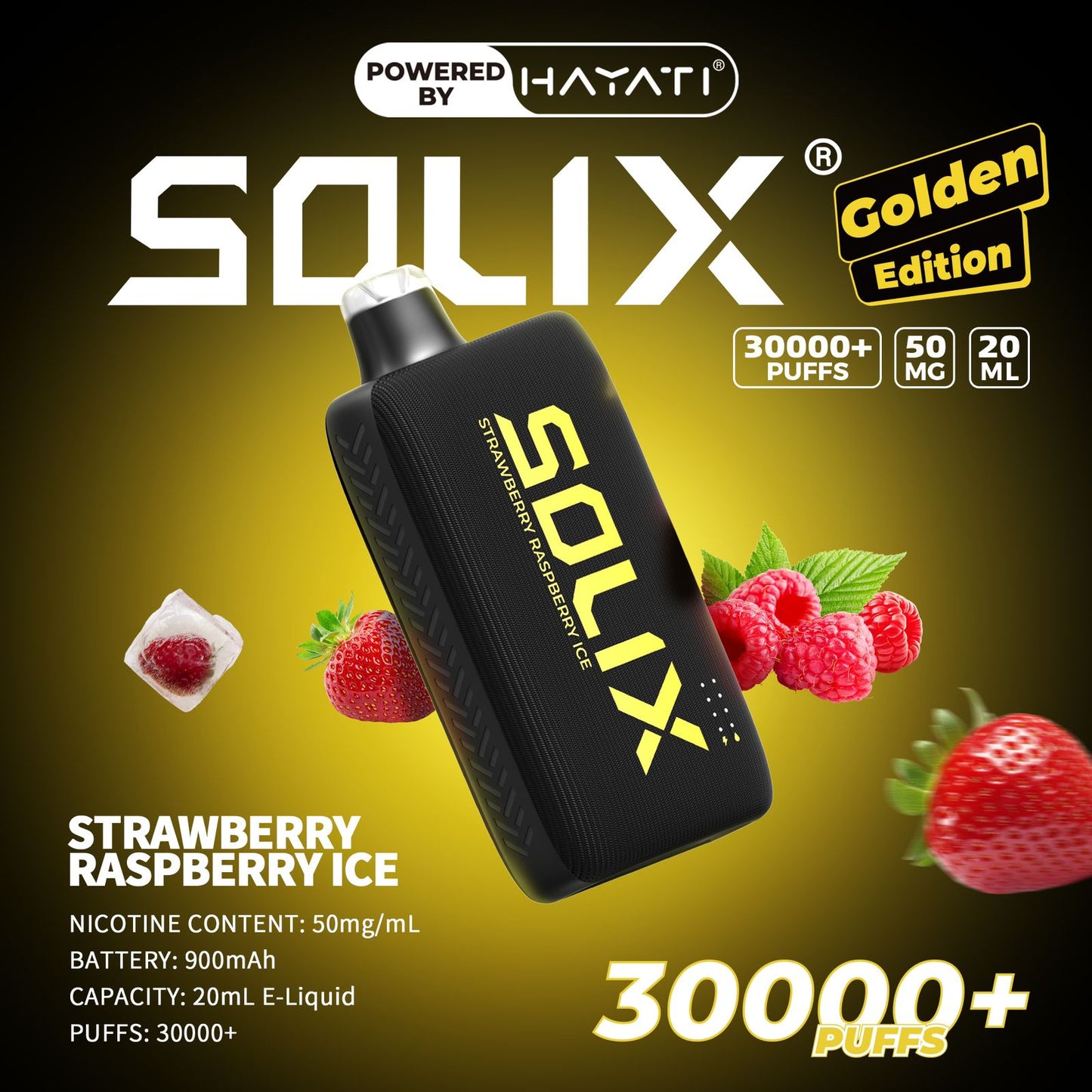 Hayati Solix 30000 Puffs Disposable Vape in Dubai
