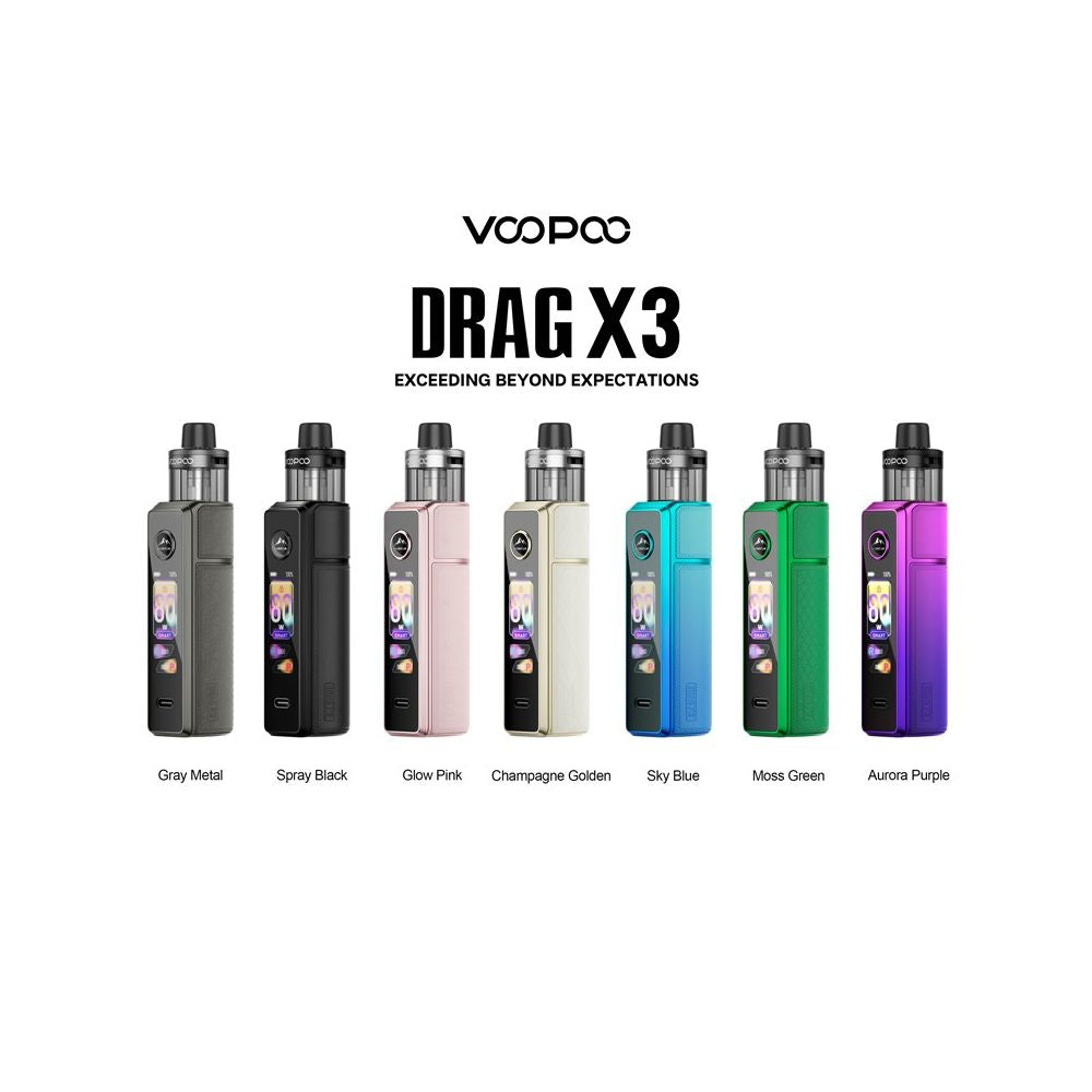 Voopoo Drag X3 Vape Device in Dubai
