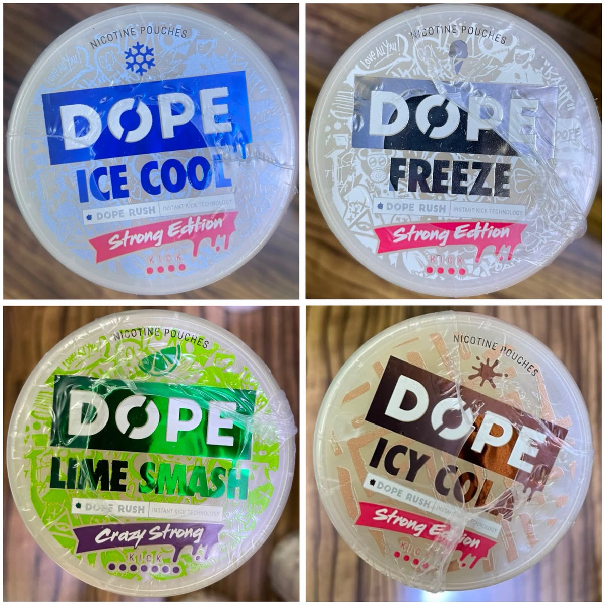 DOPE RUSH Nicotine Pouches