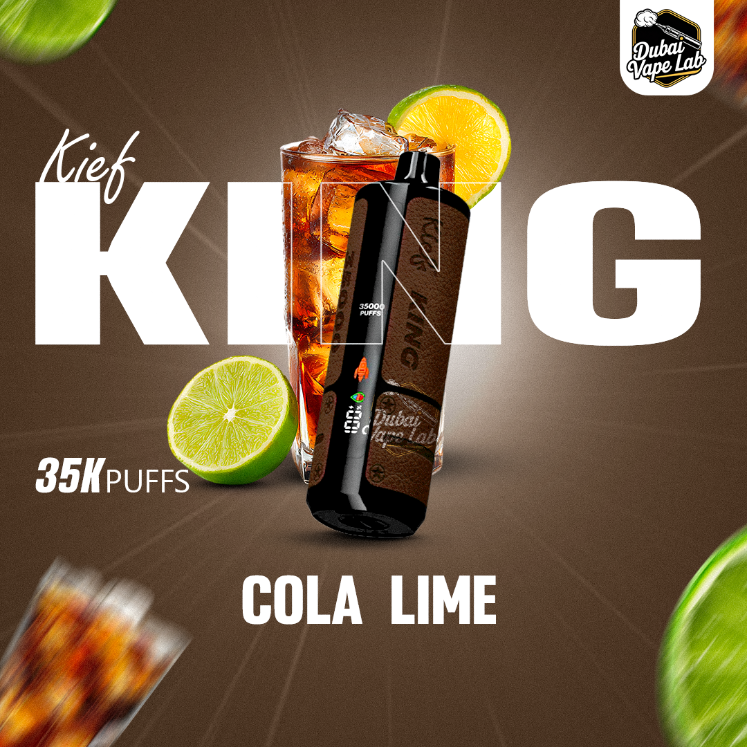 vape with juice on side KIEF King 35000 Puffs Rechargeable in Dubai. – Dubai Vape Lab Style:Tropical Baja Splash - Weekly Edition macro bar Authentic Uwell Caliburn 11W