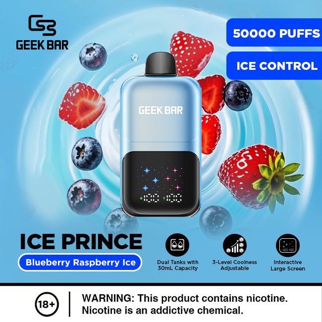 Geek Bar Ice Prince 50000 Puffs Disposable Vape