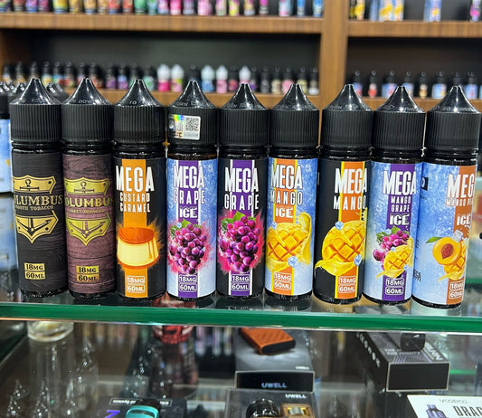 Mega Vape Juice 60ml (18mg) E-Liquid