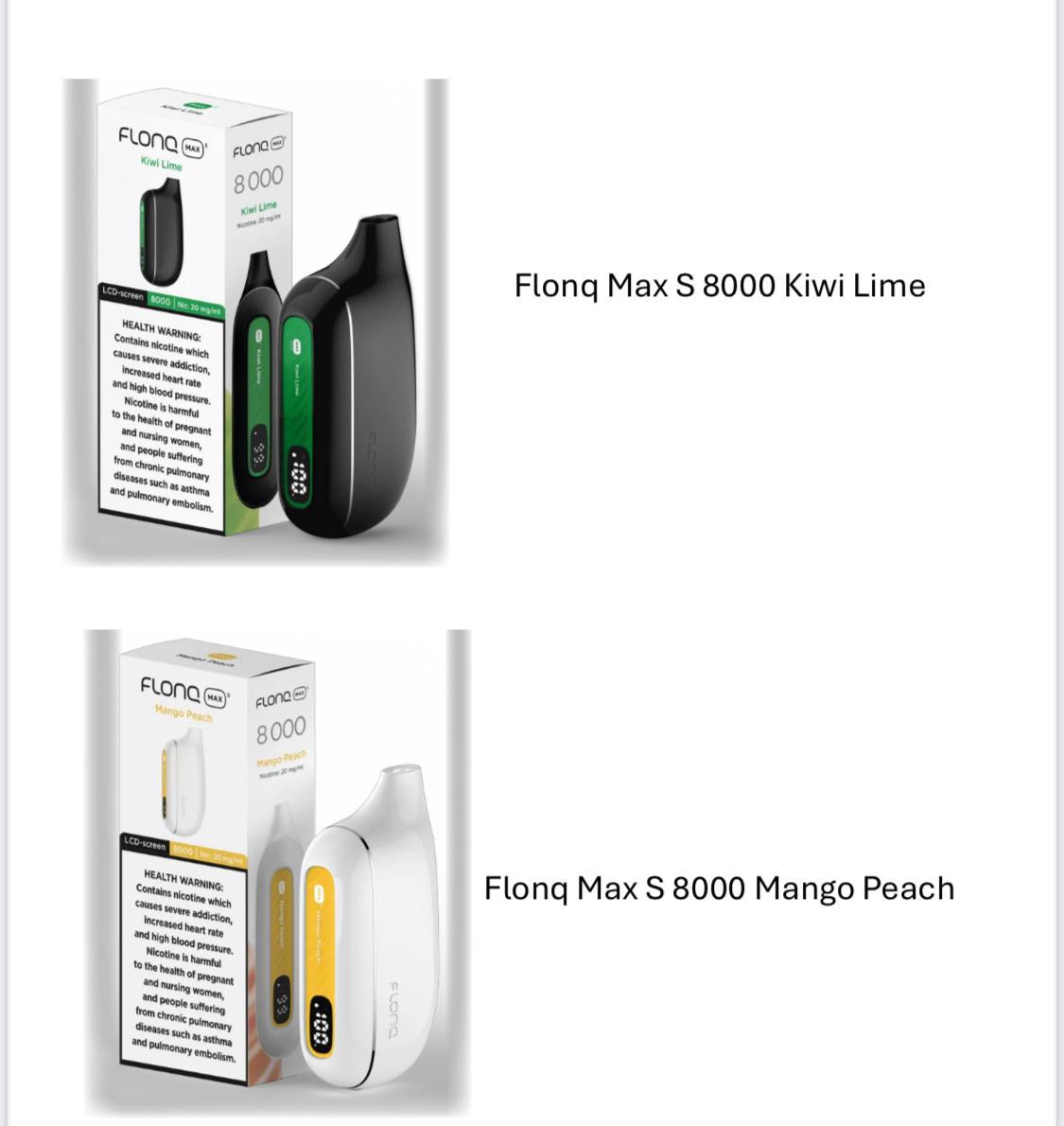 Flonq Max S 8000 Puffs Disposable Vape