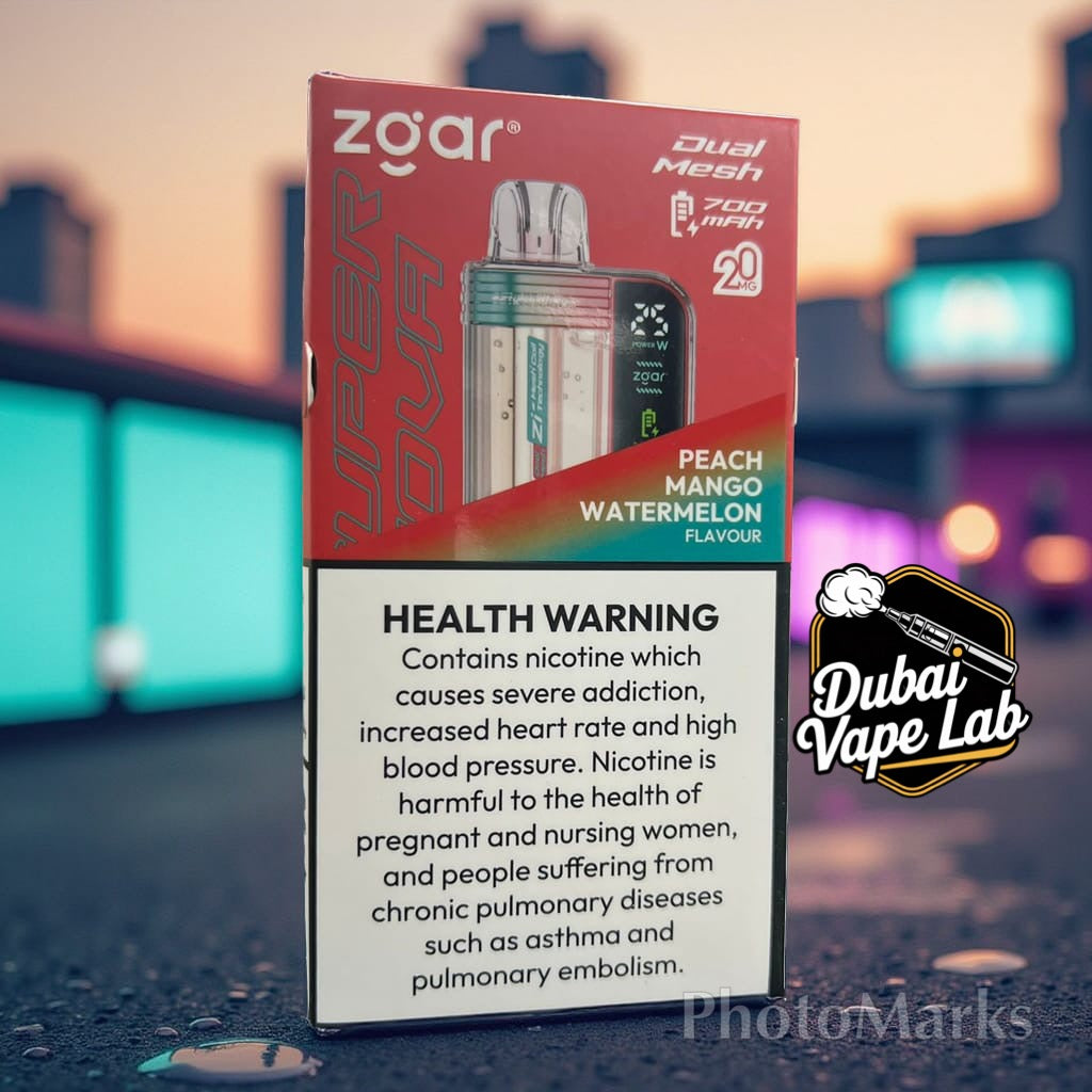 Buy Now ZGAR Supernova 30000 Puffs – 2%mg/18ml Disposable Vape in Dubai