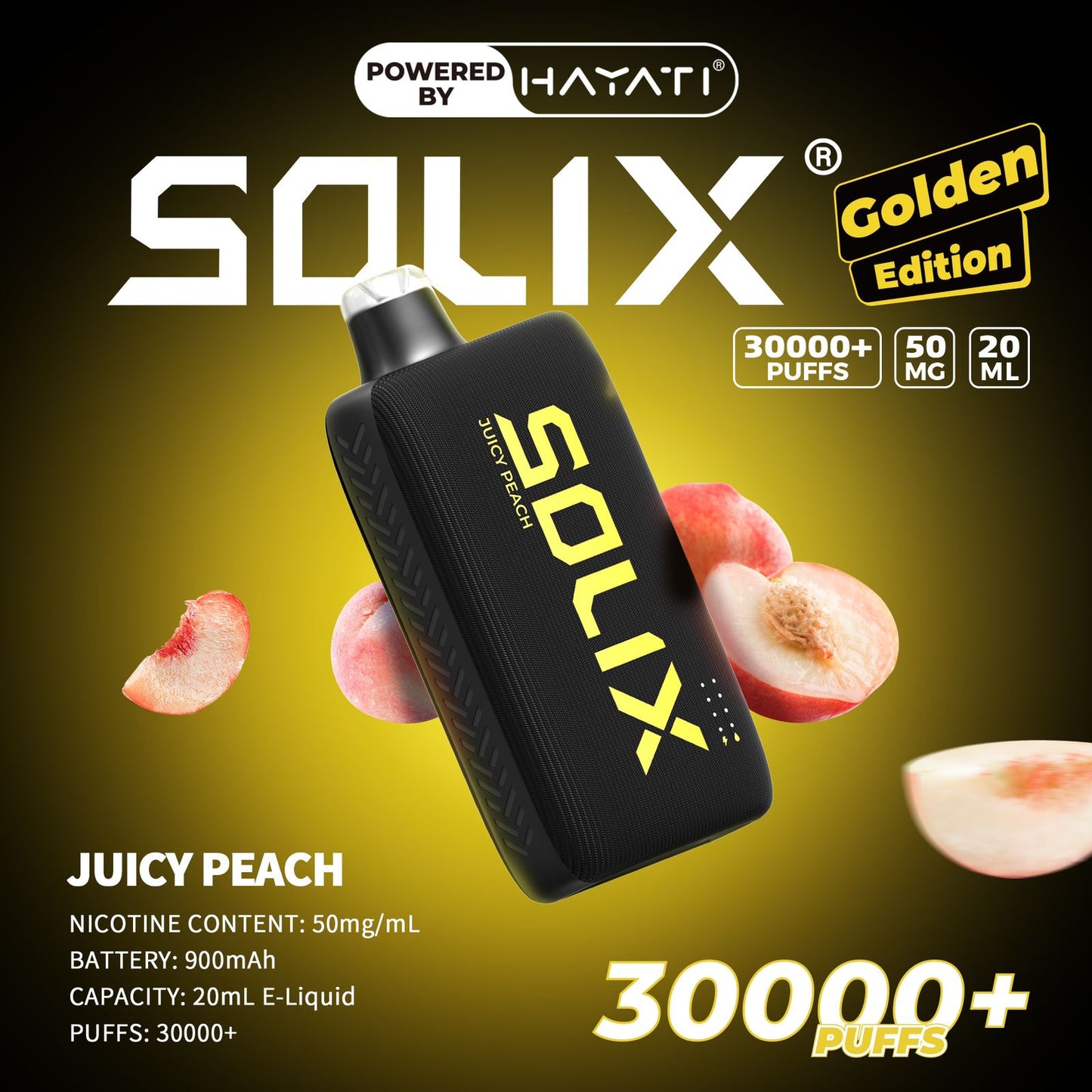 Hayati Solix 30000 Puffs Disposable Vape in Dubai