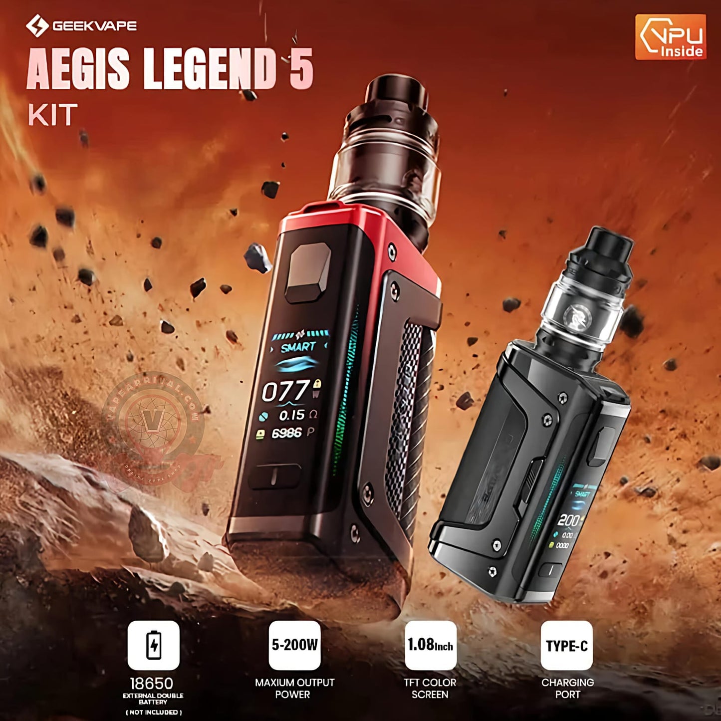 Geekvape Aegis Legend 5 Vape Mod Kit