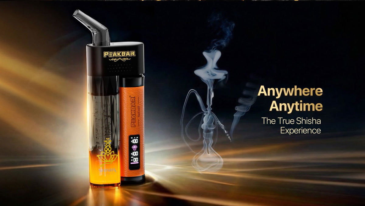 PEAKBAR Hookah Glass Pipe Attachment(Comfortable with Joy Hookah)