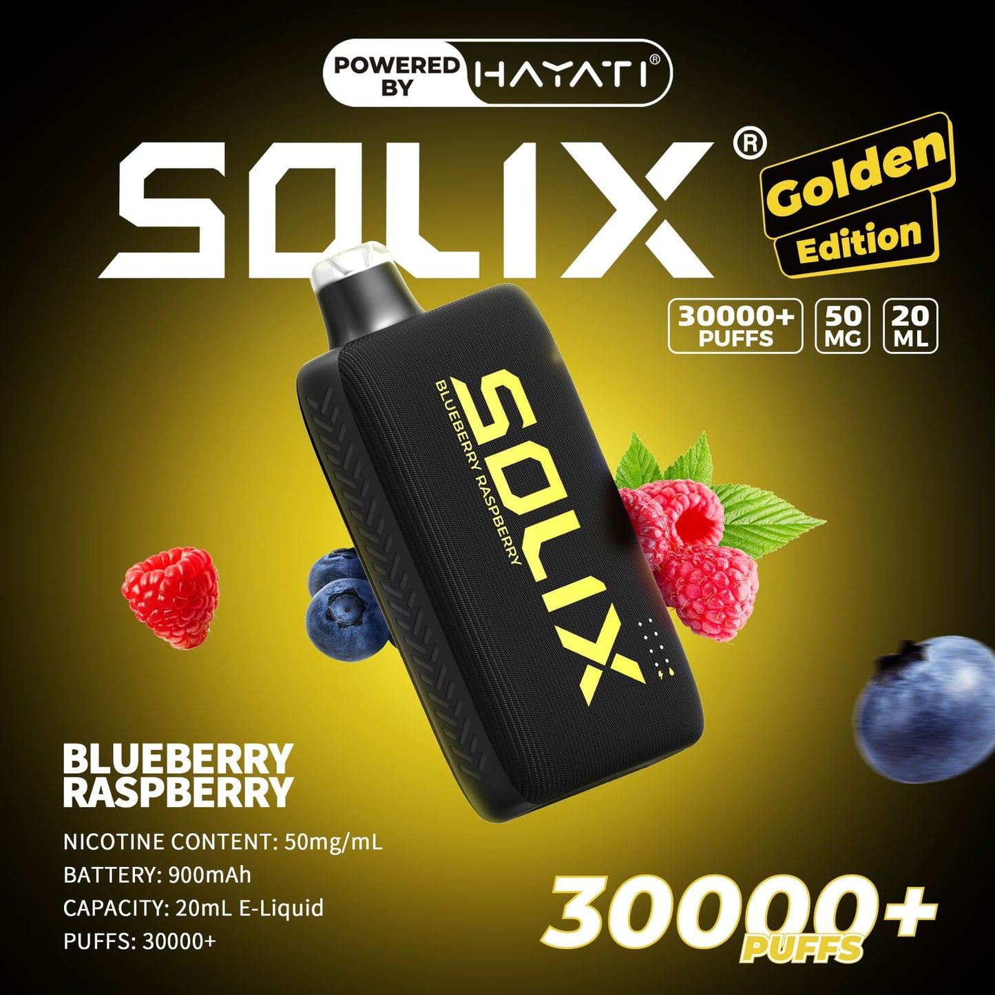 Hayati Solix 30000 Puffs Disposable Vape in Dubai