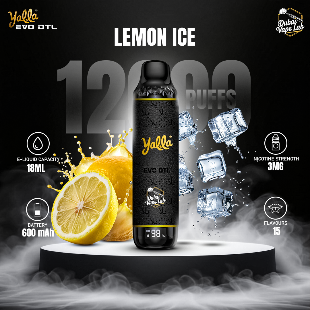 Yalla EVO DTL 12000 Puffs Disposable Vape