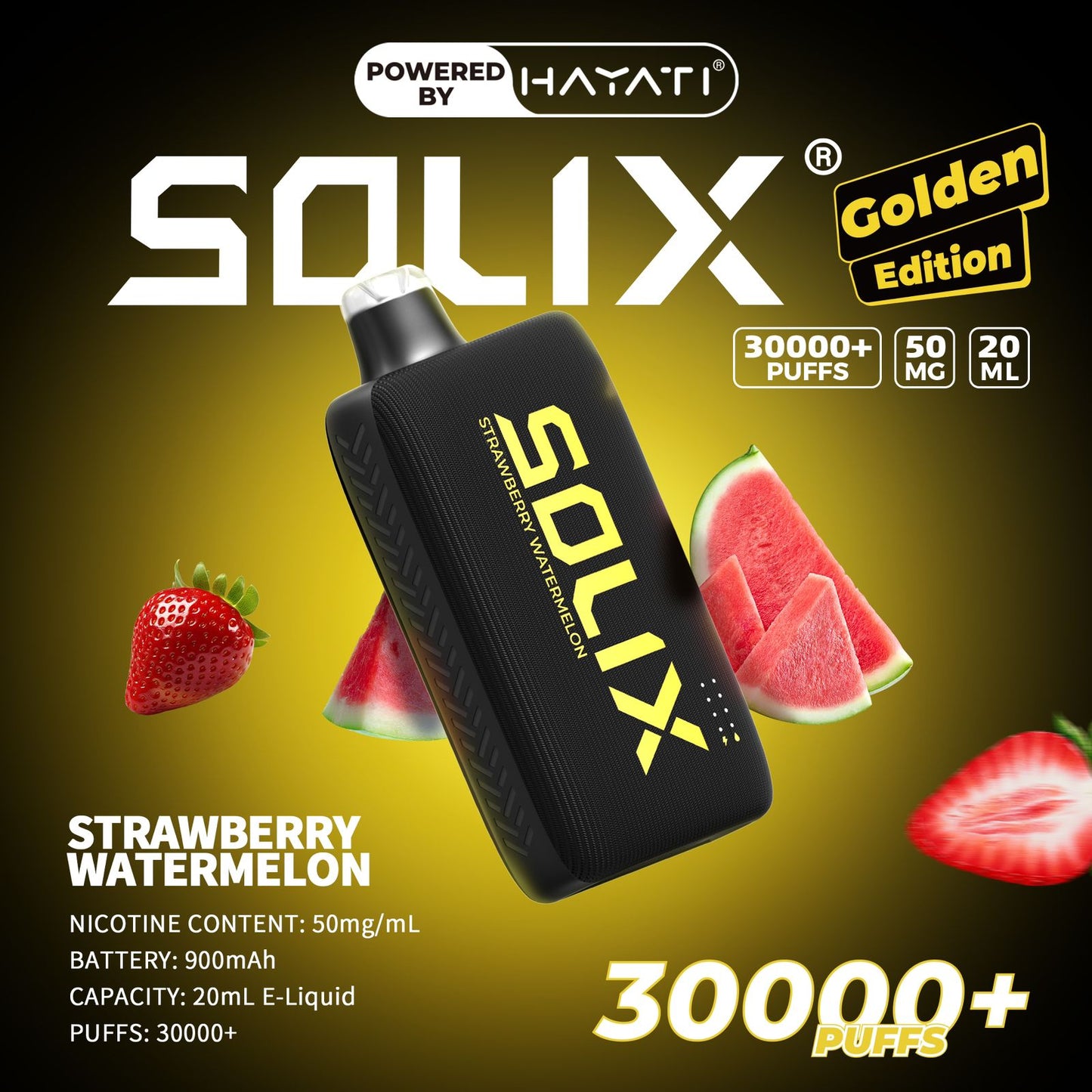 Hayati Solix 30000 Puffs Disposable Vape in Dubai