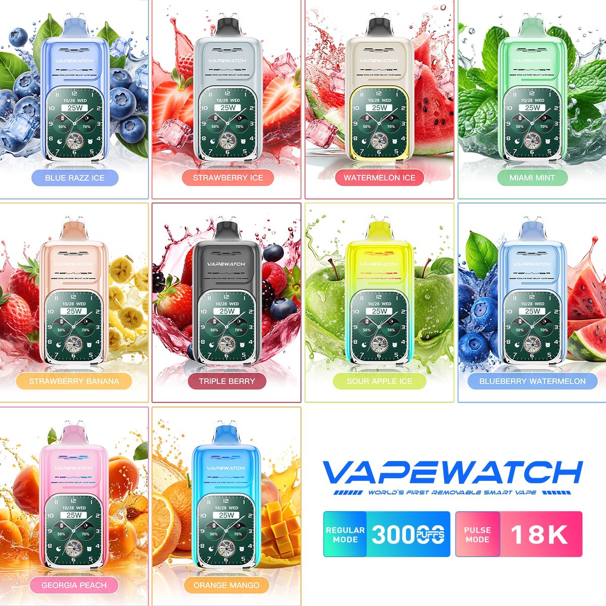 JNR Smartwatch Vape 30000 Puffs In Dubai
