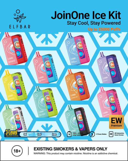 Elf Bar JoinOne Ice 25000 Puffs Disposable Vape