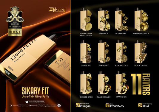 SIKARY FIT 12000 Puffs Disposable Vape