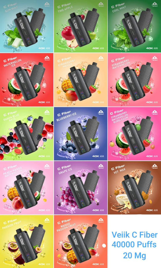 Veiik C Fiber 40000 Puffs Disposable Vape