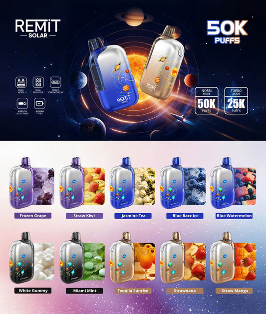 Remit Solar 50K Puffs Disposable Vape