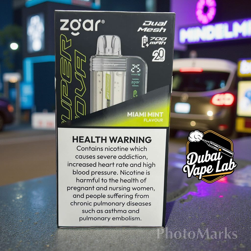 Buy Now ZGAR Supernova 30000 Puffs – 2%mg/18ml Disposable Vape in Dubai