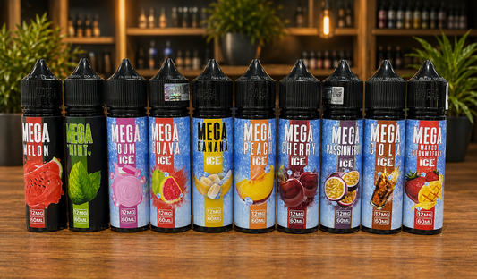 Mega 12mg Nicotine Vape 60ml E-Juice