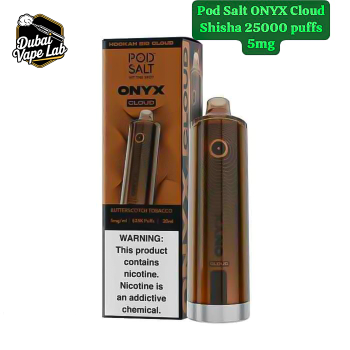 Pod Salt Onyx Cloud Shisha 25000 Puffs Disposable Vape In Dubai