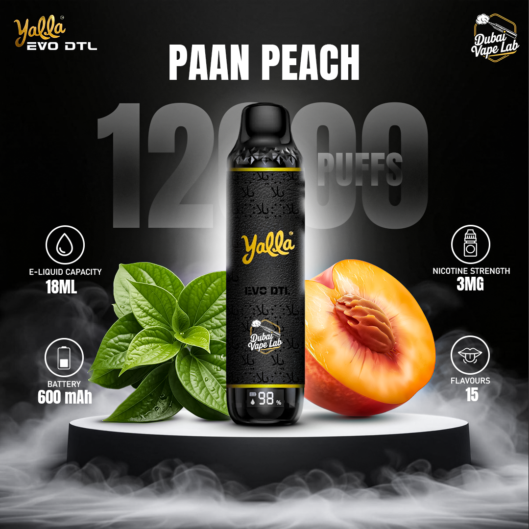 Yalla EVO DTL 12000 Puffs Disposable Vape