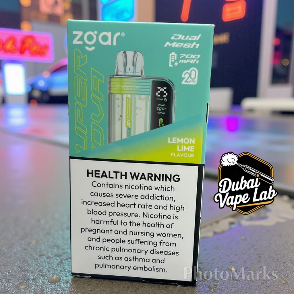 Buy Now ZGAR Supernova 30000 Puffs – 2%mg/18ml Disposable Vape in Dubai
