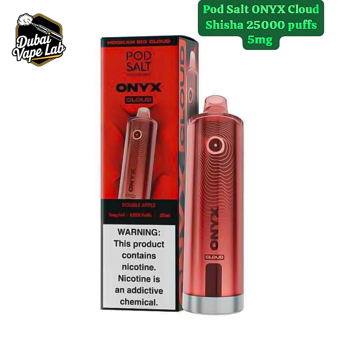 Pod Salt Onyx Cloud Shisha 25000 Puffs Disposable Vape In Dubai