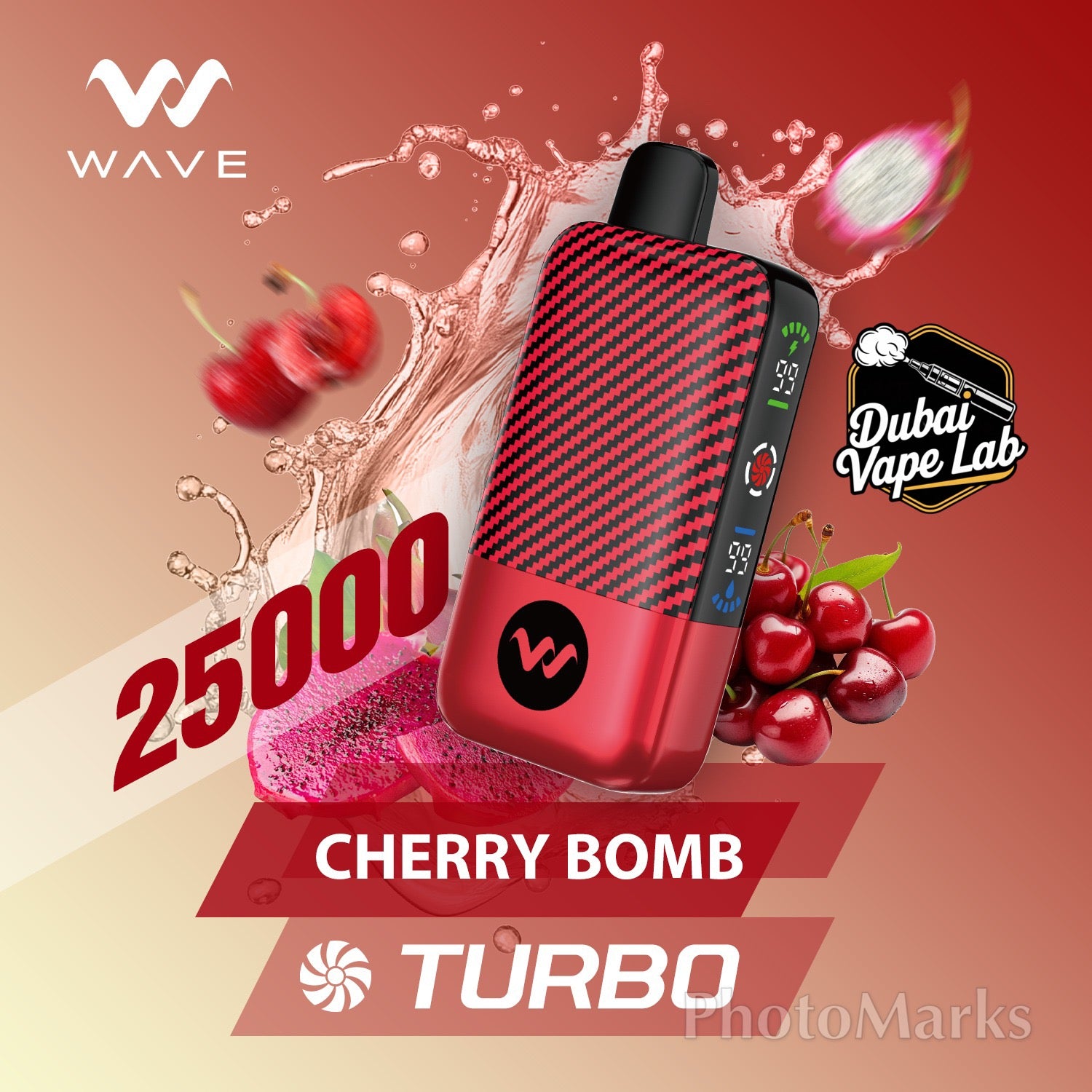BEST BUY WAVE TURBO COLORS 25000 20 MG/ML(2%) PUFFS DISPOSABLE VAPE IN –  Dubai Vape Lab