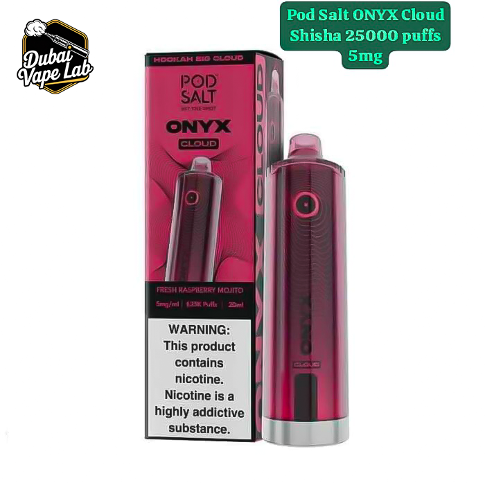 Pod Salt Onyx Cloud Shisha 25000 Puffs Disposable Vape In Dubai