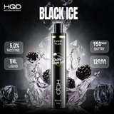 HQD Cuvie Plus Black Ice 1200 Puffs Disposable Vape In Dubai