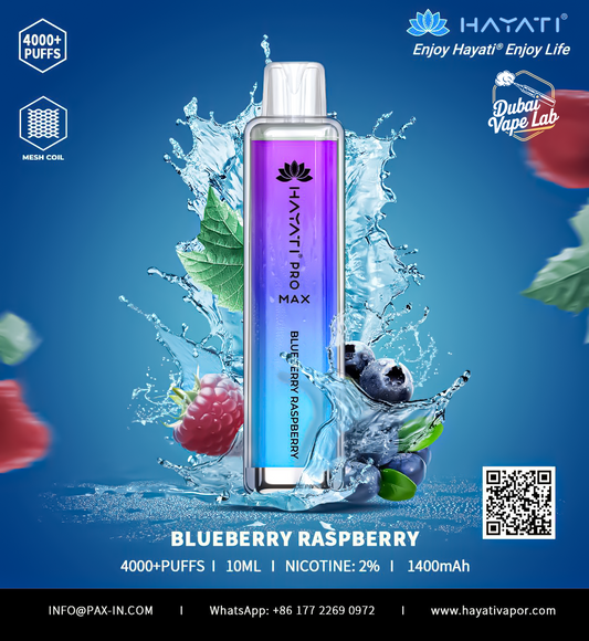 Hayati Crystal Pro Max 4000 Puffs Disposable Vape