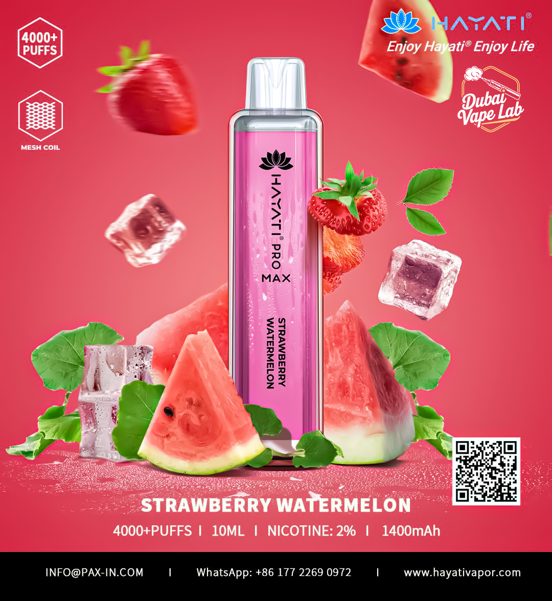 Hayati Crystal Pro Max 4000 Puffs Disposable Vape