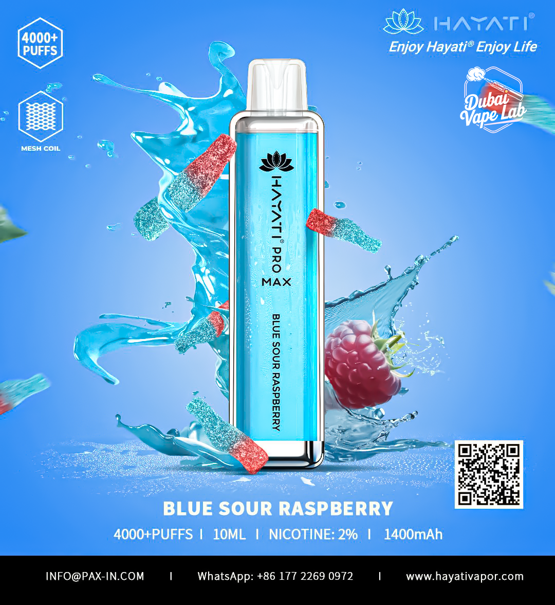 Hayati Crystal Pro Max 4000 Puffs Disposable Vape