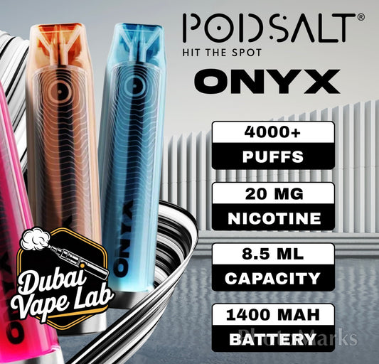 Pod Salt – Onyx 4000 Puffs 2% Disposable Vape In Uae