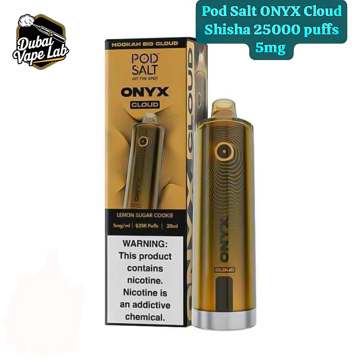 Pod Salt Onyx Cloud Shisha 25000 Puffs Disposable Vape In Dubai