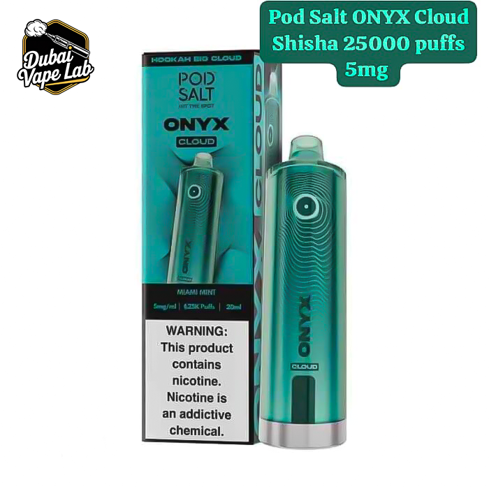 Pod Salt Onyx Cloud Shisha 25000 Puffs Disposable Vape In Dubai