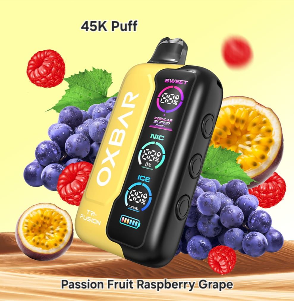 OXBAR Tri Fusion 45000 Puffs Disposable Vape