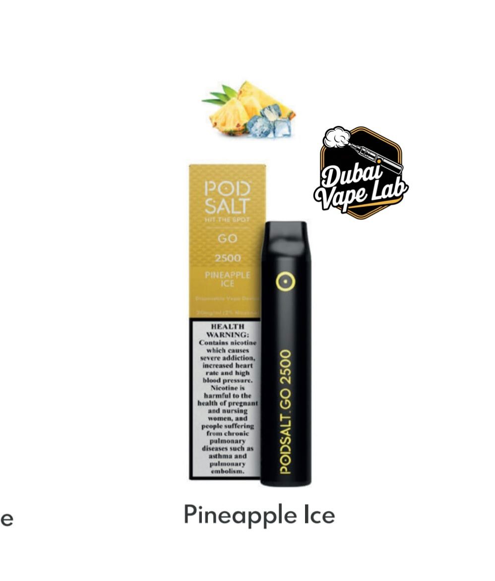 Pod Salt GO Disposable Vape 2500 Puffs In Dubai Now Available