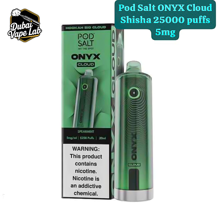 Pod Salt Onyx Cloud Shisha 25000 Puffs Disposable Vape In Dubai