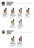 Ferocious Desserts & Thirsty Range Vape Juice