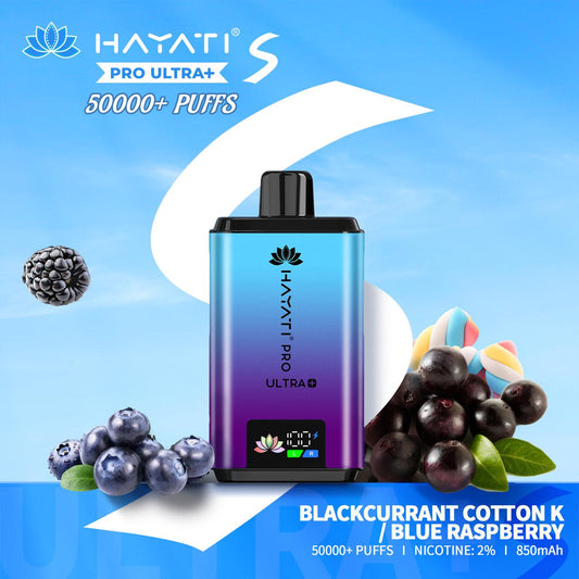Hayati Pro Ultra Plus 50,000 Puffs Disposable Vape