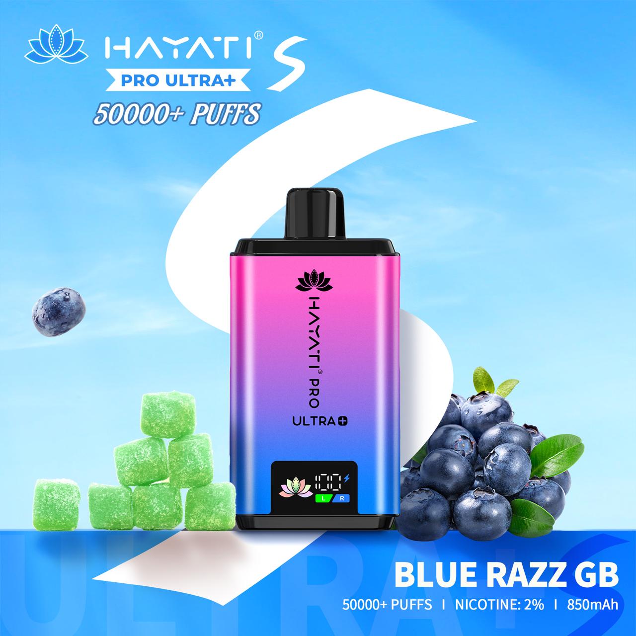 Hayati Pro Ultra Plus 50,000 Puffs Disposable Vape